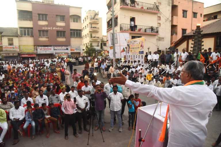 पुण्यात भाजपाच्या सत्तेमुळेच ११ हजार कोटीचा मेट्रो प्रकल्प पूर्णत्वास- आ. चंद्रकांत पाटलांचा प्रचार सुरु