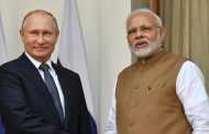 पंतप्रधान नरेंद्र मोदी यांनी आज रशियाचे राष्ट्राध्यक्ष व्लादिमिर पुतीन यांच्याशी साधला संवाद ..