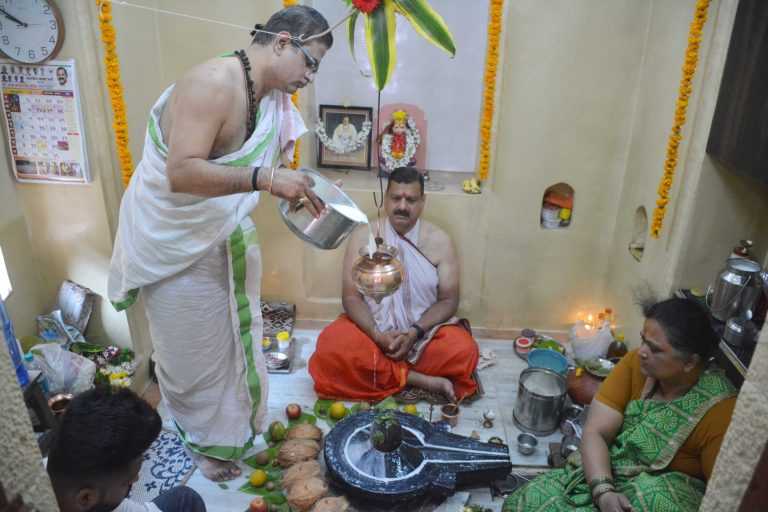 तुळशीबाग राममंदिरात महाशिवरात्रीनिमित्त महारुद्र अभिषेक