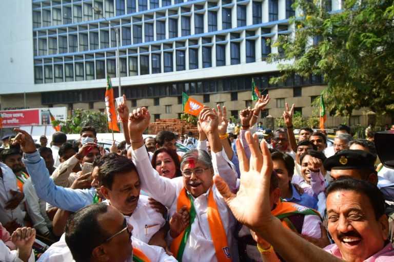 पंतप्रधान नरेंद्र मोदी यांच्यामुळे भाजपाला निवडणुकीत विजय–प्रदेशाध्यक्ष आ. चंद्रकांतदादा पाटील