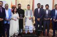 राज्यपाल भगत सिंह कोश्यारी यांच्या हस्ते युवा उद्योजकांना ‘महाराष्ट्र बलस्तंभ’ पुरस्कार प्रदान￼