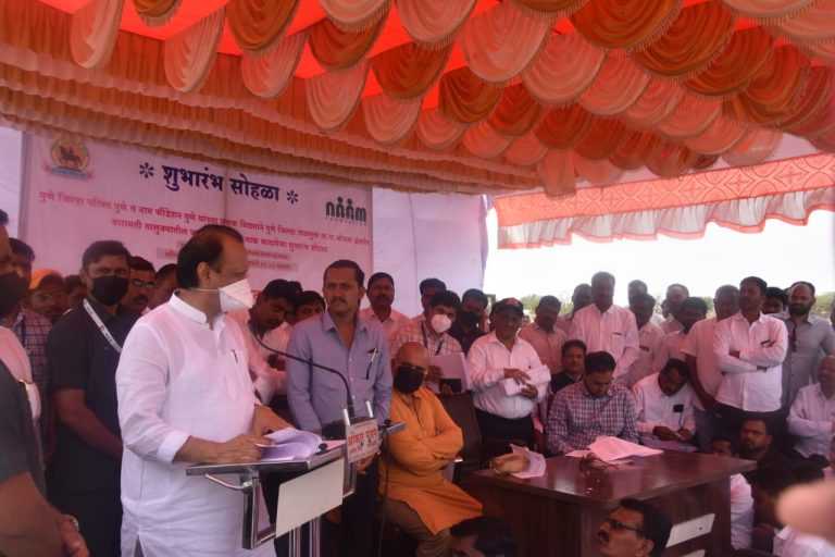 पावसाळ्यात पाझर तलावात पाणी भरण्याचा प्रयत्न करण्यात येईल-उपमुख्यमंत्री अजित पवार