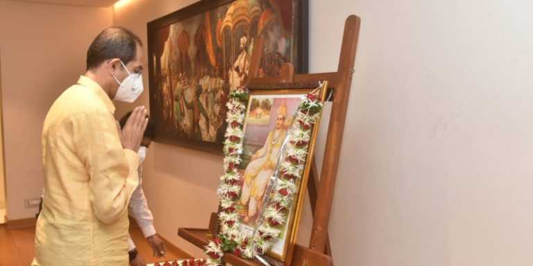 मुख्यमंत्री उद्धव ठाकरे यांचे महात्मा बसवेश्वर यांना जयंतीनिमित्त अभिवादन