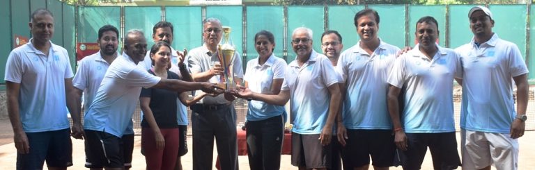 एसपी गोसावी मेमोरियल पुणे आंतरक्लब टेनिस अजिंक्यपद स्पर्धेत इलाईट गटात पीवायसी 1 संघाला विजेतेपद