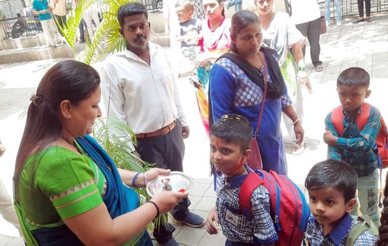 बालशिक्षण मंदिर शाळेत&nbsp;मुलांचा पहिला दिवस ठरला संस्मरणीय&nbsp;