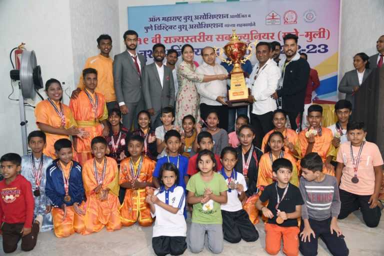 ताउलू प्रकारात पुण्याला सर्वसाधारण विजेतेपद; १९वी राज्यस्तरीय सब-ज्युनियर (मुले-मुली) अजिंक्यपद वुशू स्पर्धा
