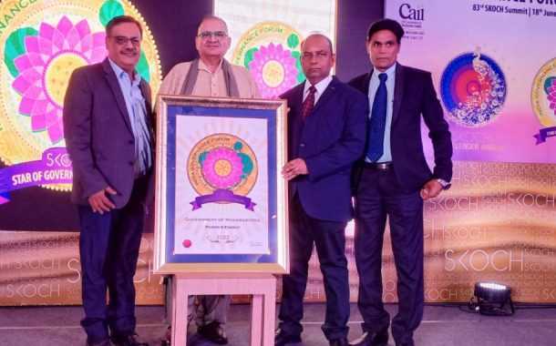 महाराष्ट्राला ऊर्जाक्षेत्रासाठी ‘स्टार ऑफ गव्हर्नन्स-स्कॉच पुरस्कार’ प्रदान