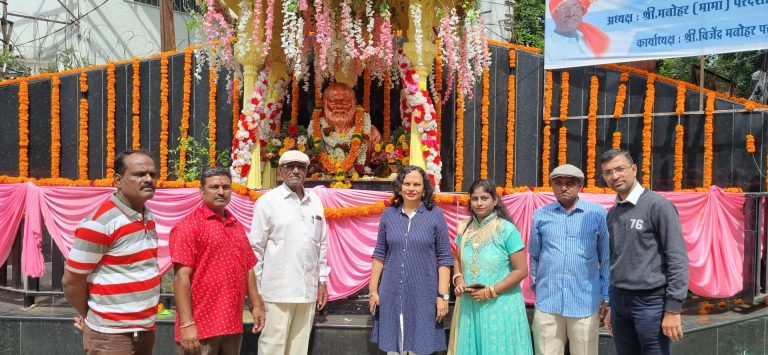 कर्मवीर भाऊराव पाटील यांची जयंती यशस्वी एकेडमी फॉर स्किल्स तर्फे उत्साहात साजरी