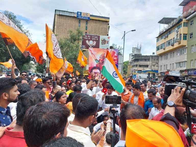 “हर हर महादेव ” च्या घोषणांनी मनसे ने पीएफआयला दिला इशारा