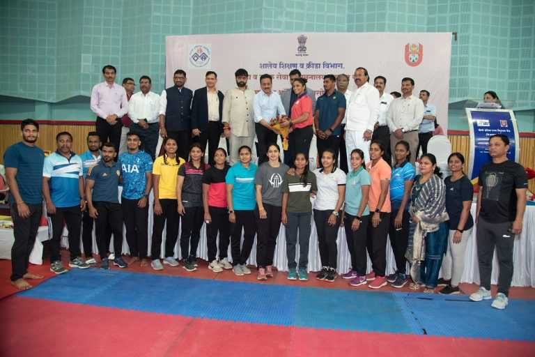 मागचे विक्रम मोडत राज्याला प्रथम आणण्यासाठी प्रयत्न करा- क्रीडा मंत्री गिरीष महाजन