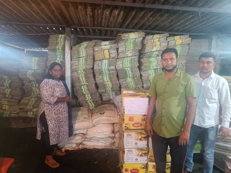 अन्न व औषध प्रशासनातर्फे दौंड तालुक्यात गुळ उत्पादकावर कारवाई