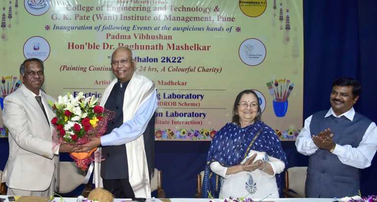 अभियंत्याने व्यापक, सर्वसमावेशक व बहुशाखीय दृष्टीकोन अंगीकारायला हवा-डॉ. रघुनाथ माशेलकर