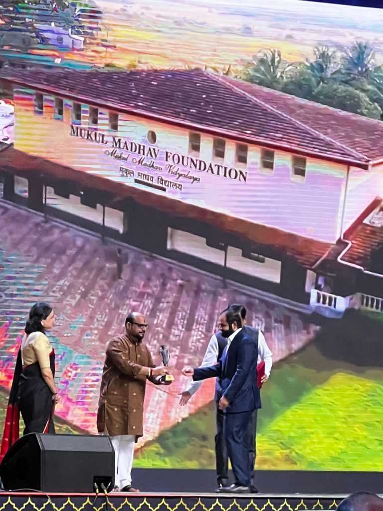 ‘मुकुल माधव फाऊंडेशन’ची (फिनोलेक्स इंडस्ट्रीजची सीएसआर भागीदार) सीएसआर क्षेत्रातील ‘लोकमत महाराष्ट्रीयन ऑफ इयर २०२२’ म्हणून निवड