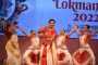 संस्कार भारतीच्या कलाकारांचे गुवाहाटी मध्ये 'लोक मे शक्ती आराधन' नृत्य नाटिकेचे सादरीकरण