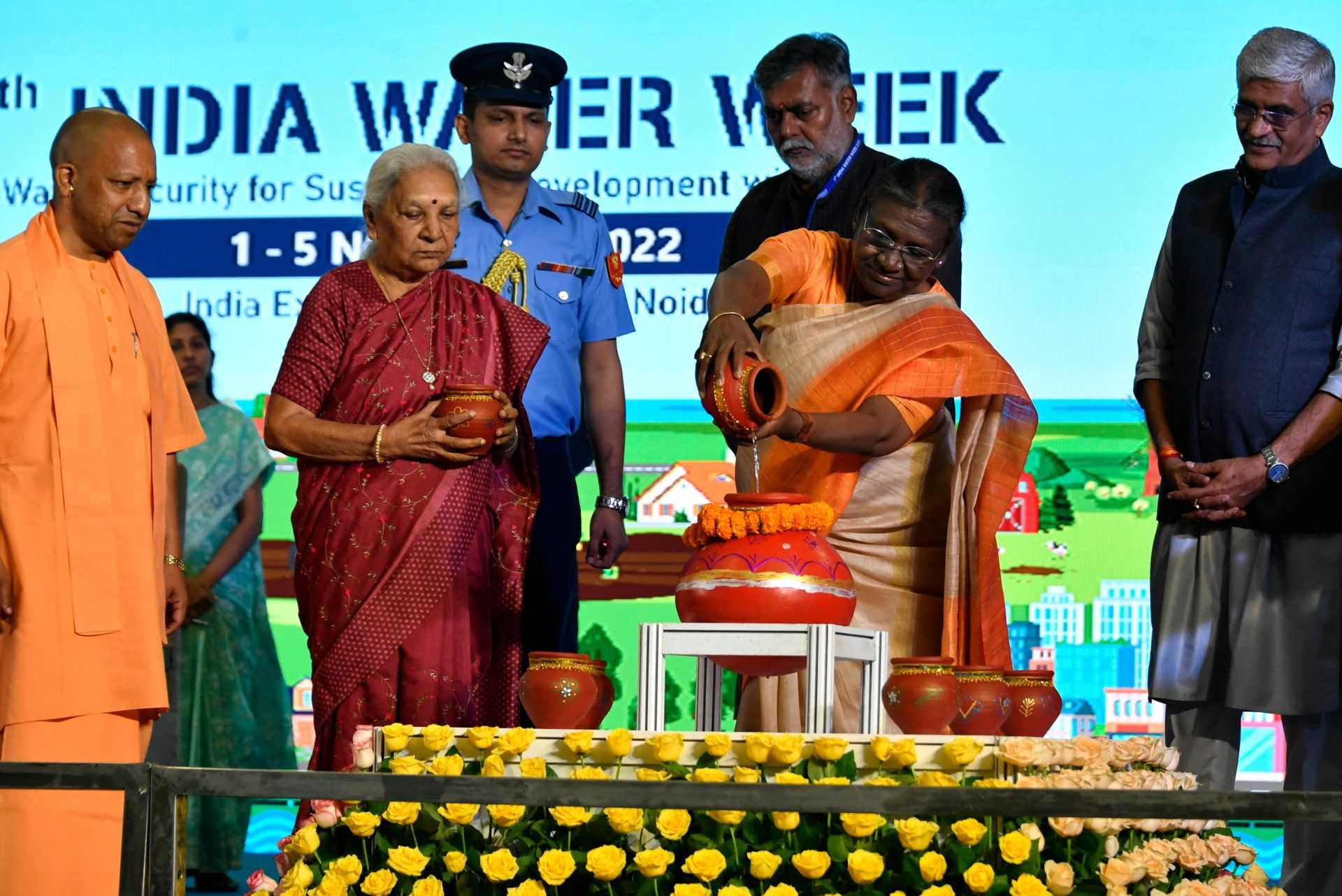 राष्ट्रपतींच्या हस्ते सातव्या भारतीय जल सप्ताहाचे उद्‌घाटन