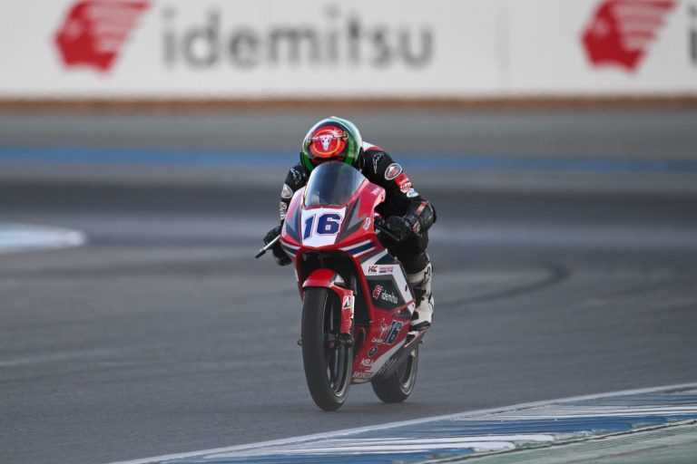 होंडा रेसिंग इंडियाचे राजीव सेतु यांनी 2022 एशिया रोड रेसिंग चॅम्पियनशीपच्या अंतिम फेरीत मिळवले टॉप 10  फिनिश