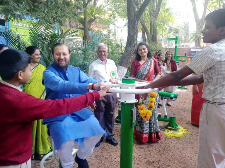 खासदार जावडेकर यांच्या निधितून दहा ‘ओपन जिम’