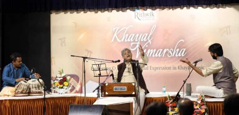 ख्याल गायकी उत्स्फूर्त बांधणी, नवनिर्मितीला वाव देते-पं. सत्यशील देशपांडे