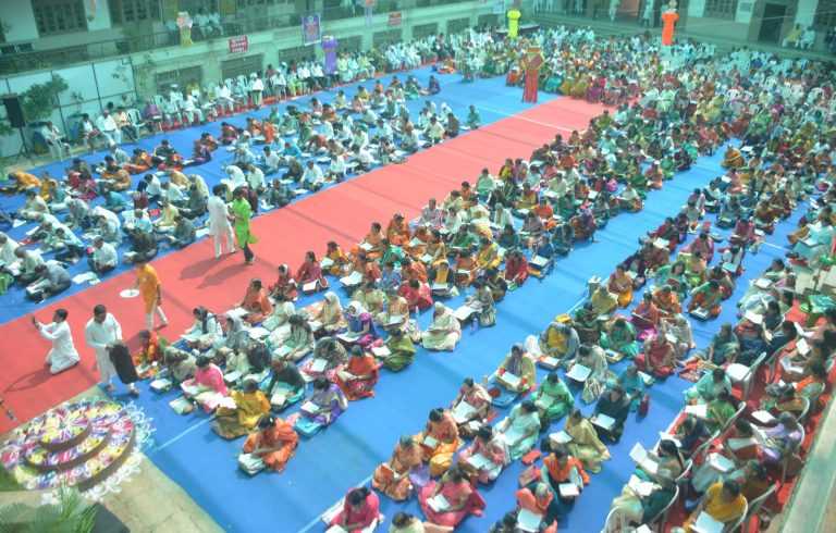 श्री गजानन विजय ग्रंथाचे १६०० भक्तांनी केले सामुदायिक पठण