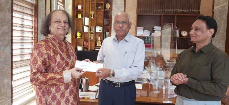 डाॅ.पं.नंदकिशोर कपोते यांची  डाॅ.डी.वाय.पाटील स्कूल ऑफ लिबरल आर्ट्स चे संचालकपदी  नियुक्ती