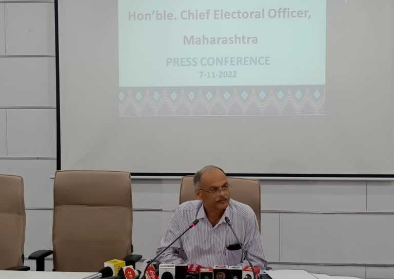 ९ नोव्हेंबर रोजी पुण्यात मतदार यादीच्या विशेष संक्षिप्त पुनरीक्षण कार्यक्रमाचा देशपातळीवरील शुभारंभ-मुख्य निवडणूक अधिकारी श्रीकांत देशपांडे यांची माहिती