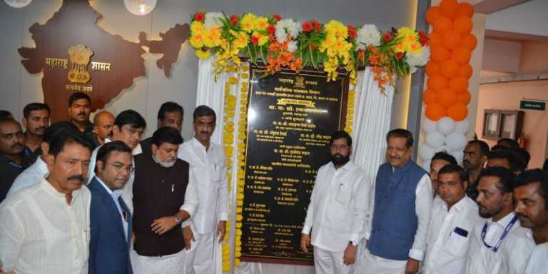 कराड येथील नवीन प्रशासकीय इमारतीचे मुख्यमंत्री एकनाथ शिंदे यांच्या हस्ते लोकार्पण
