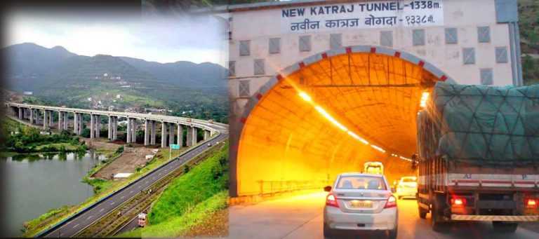 साताराकडून पुण्याकडे येणारी वाहतूक नवीन कात्रजबोगद्यातून दरीपूलमार्गे