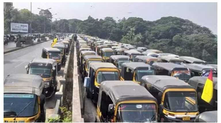 रिक्षा संघटनेच्या पदाधिकाऱ्यांसह अडीच हजार रिक्षा चालकांवर बंडगार्डन पोलिसांत गुन्हा दाखल