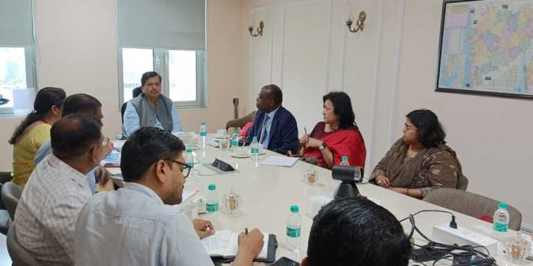 जागतिक बँकेच्या संचालकांनी घेतली कौशल्य विकास मंत्री मंगल प्रभात लोढा यांची भेट