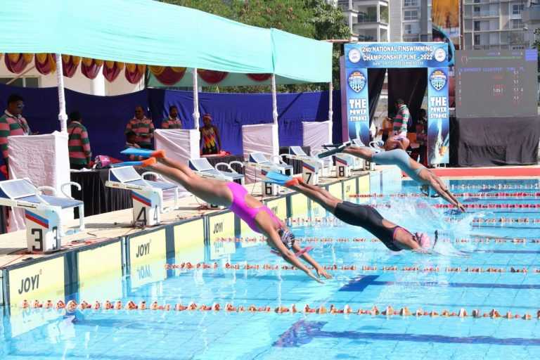 नॅशनल फिनस्विमिंग चॅम्पियनशिप स्पर्धेच्या पहिल्या दिवशी पश्चिम बंगालची सात सुवर्णपदकासह आघाडी