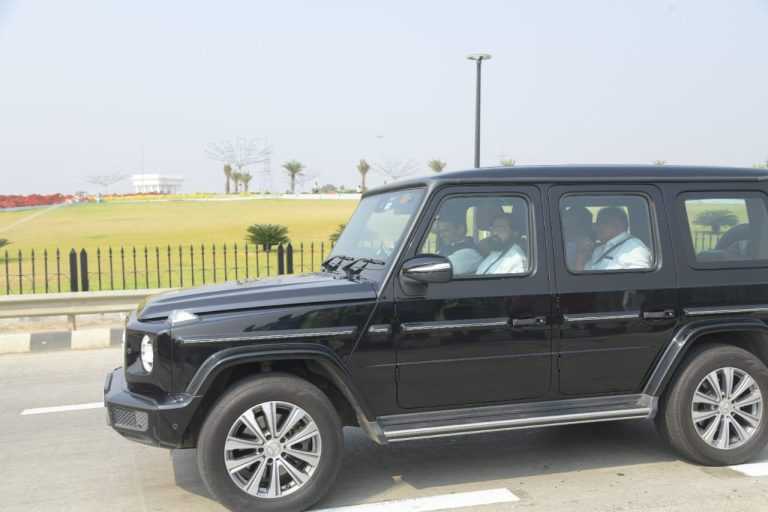 मुख्यमंत्री आणि उपमुख्यमंत्री यांनी केली वाशिम जिल्ह्यातून जाणाऱ्या समृद्धी महामार्गाची पाहणी