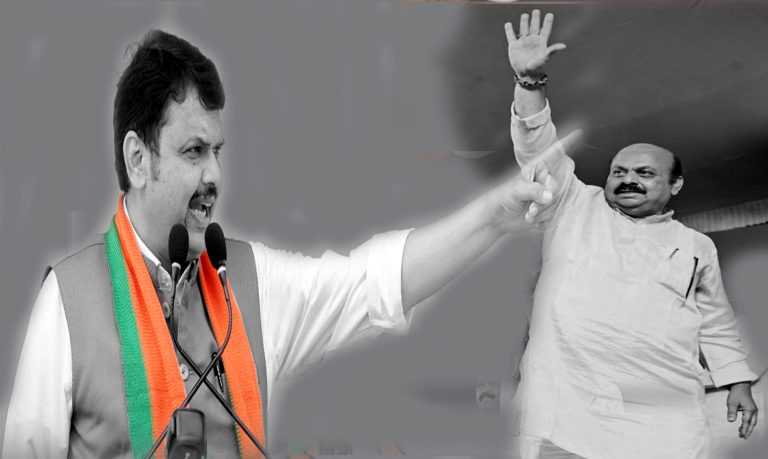 फडणवीस – बोम्मईंची फोनवर चर्चा:महाराष्ट्रातील वाहनांच्या तोडफोडीबद्दल केला निषेध