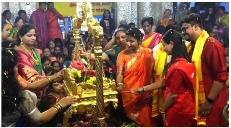 श्रीमंत दगडूशेठ हलवाई गणपती मंदिरातील ‘गणेश जन्म ; सोहळा ..हा असा रंगला ..