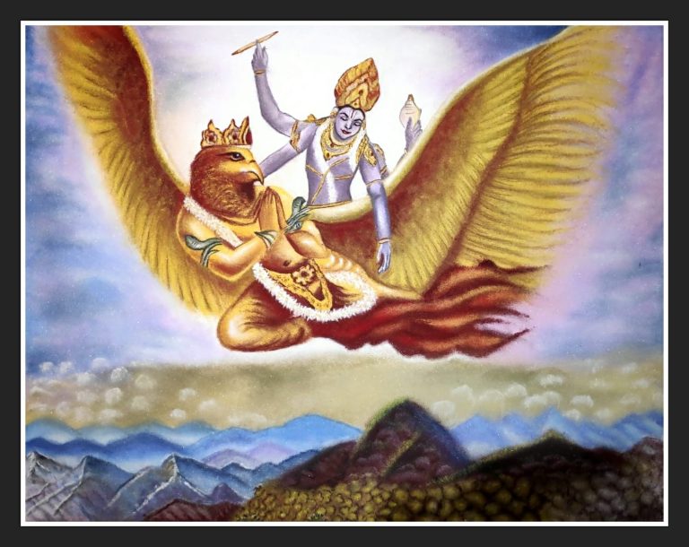 श्री तिरुपती बालाजी चरित्र कथा..साकारली रांगोळीतून..