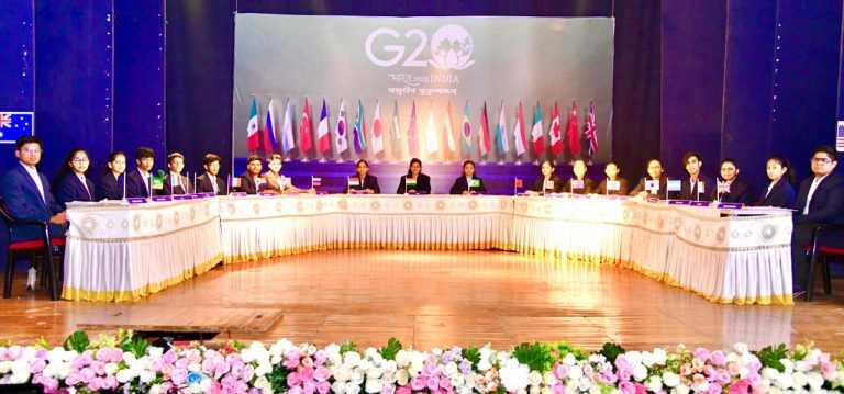 ‘जी-२०’च्या अभिरूप परिषदेतही राजीव गांधी ई -लर्निंग स्कुल अव्वल !