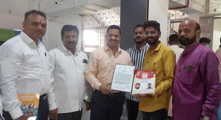 कोरोनाकाळातील सेवाकार्याबद्दल सारंग सराफ यांचा मुख्यमंत्री कार्यालयाकडून सन्मान