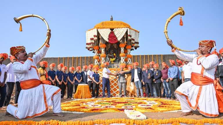 महाराष्ट्र राज्य ऑलिम्पिक क्रीडा स्पर्धेच्या मुख्य क्रीडाज्योत रॅलीचा शुभारंभ