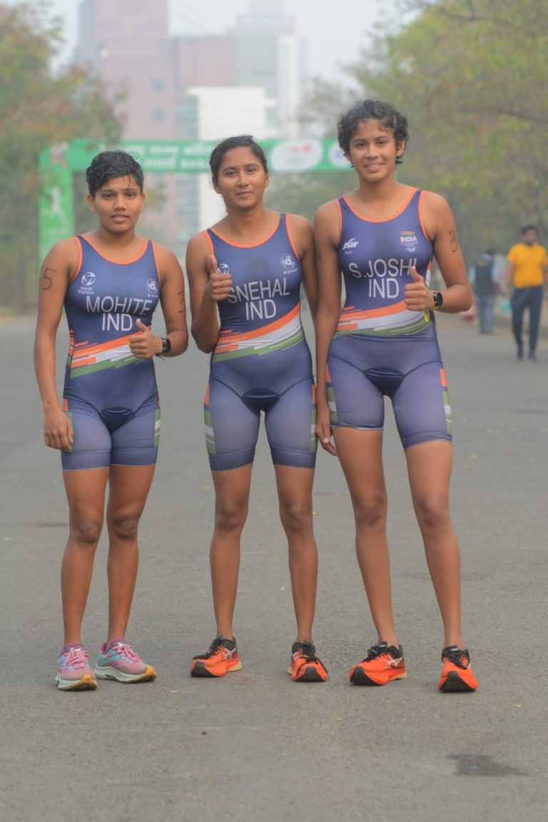 महाराष्ट्र राज्य ऑलिम्पिक स्पर्धा ट्रायथलॉनमध्ये नागपूरच्या जोशी भगिनींचे वर्चस्व
