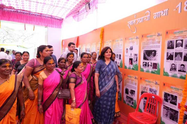 जेजुरी गडावर आज पासून भव्य आजादी का अमृत महोत्सव व आंतरराष्ट्रीय तृणधान्य वर्षे-2023 बहू माध्यम प्रदर्शन