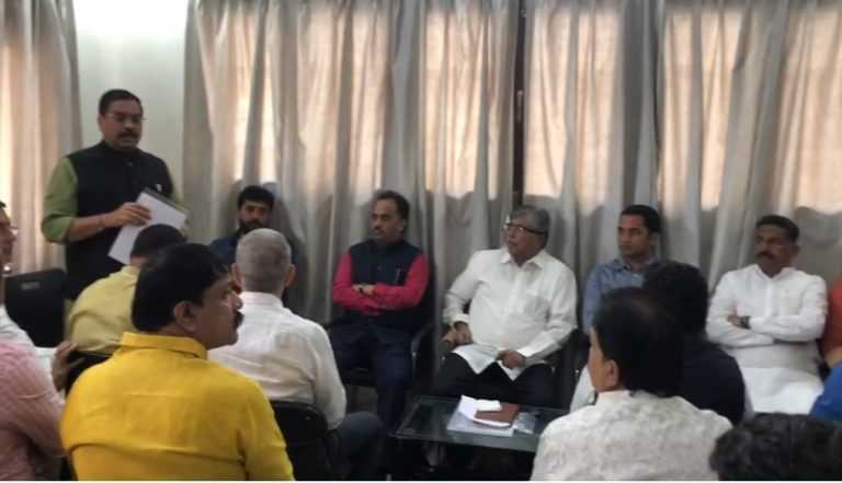 खासदार गिरीश बापट यांच्या मार्गदर्शनाखाली आणि शहराध्यक्ष जगदीश मुळीक यांच्या नेतृत्वात कसबा लढणार:पालकमंत्री चंद्रकांतदादा पाटील