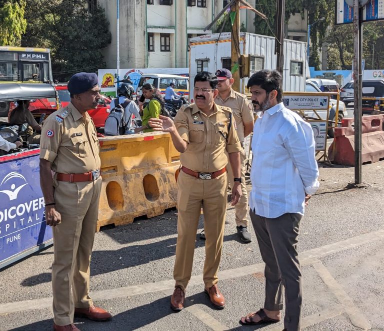 विद्यापीठ चौक वाहतूक बदलातील उणीवा दूर करू-आमदार सिद्धार्थ शिरोळे