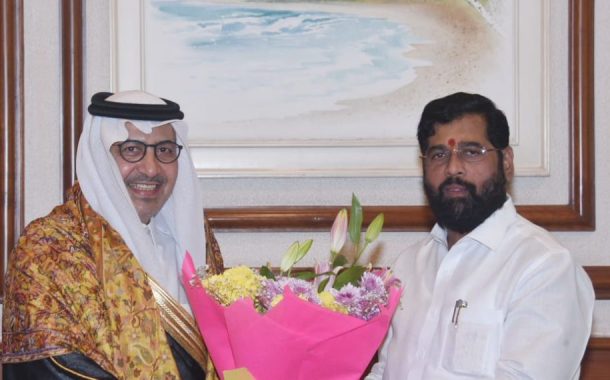 सौदी अरेबियाचे राजदूत अल हुसेनी यांनी घेतली मुख्यमंत्र्यांची सदिच्छा भेट