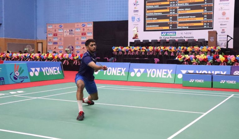 दहाव्या मानांकित हर्षिलचा संघर्षपूर्ण विजय८४ वी वरिष्ठ गट राष्ट्रीय बॅडमिंटन स्पर्धा
