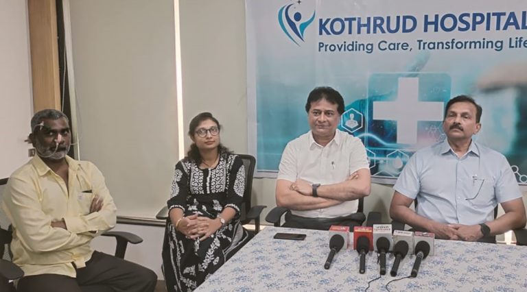 कॅन्सरच्या पेशी काढल्या, जबडा पुन्हा तयार केला कोथरूड हॉस्पिटलमध्ये कॅन्सर रुग्णाचे ४ तासात यशस्वी शस्त्रक्रिया