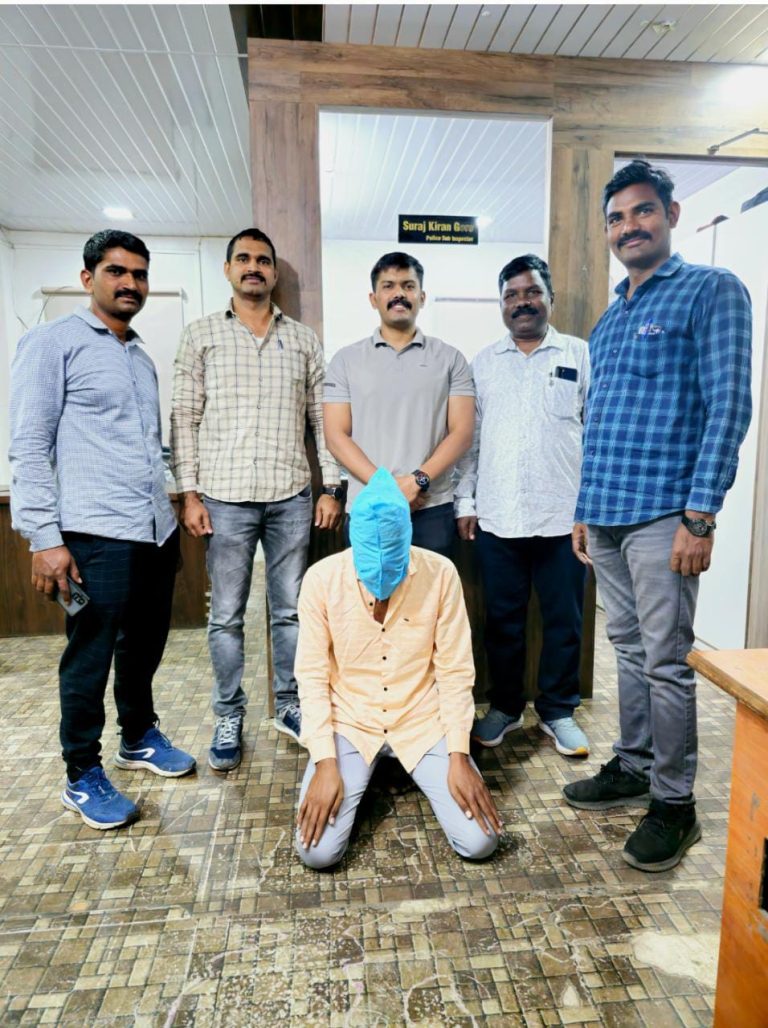 अपहरण:खून प्रकरणातील फरार आरोपी लोणीकंद पोलिसांच्या जाळ्यात