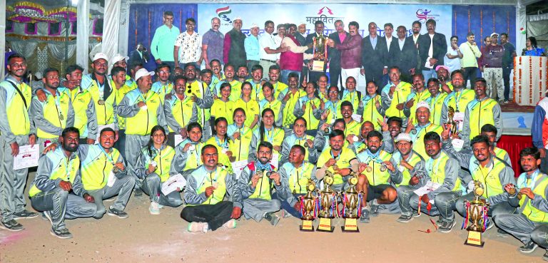 महावितरणच्या राज्यस्तरीय क्रीडास्पर्धेत पुणे-बारामती संघाला संयुक्त अजिंक्यपद