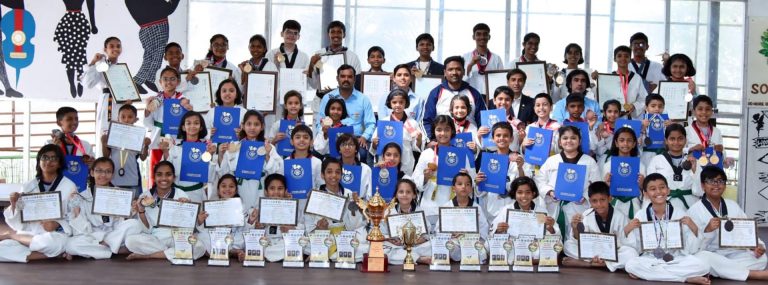 राष्ट्रीय व आंतरराष्ट्रीय खुल्या तायक्वांदो स्पर्धेत’आर. बी. होरांगी’च्या खेळाडूंची चमकदार कामगिरी