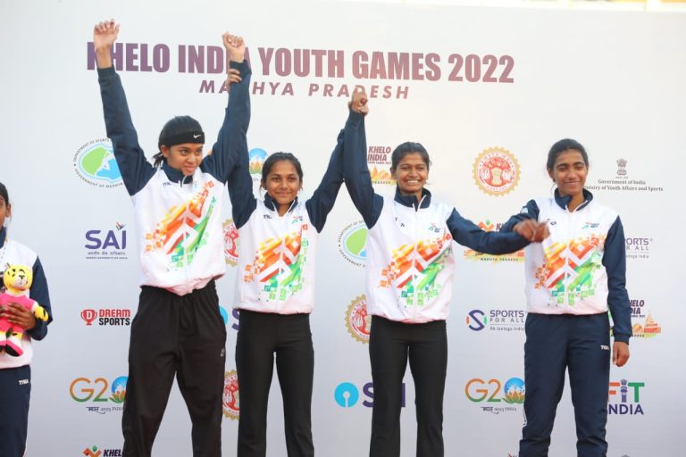 मुलींच्या रिलेच्या विजेतेपदासह महाराष्ट्राची सोनेरी सांगता