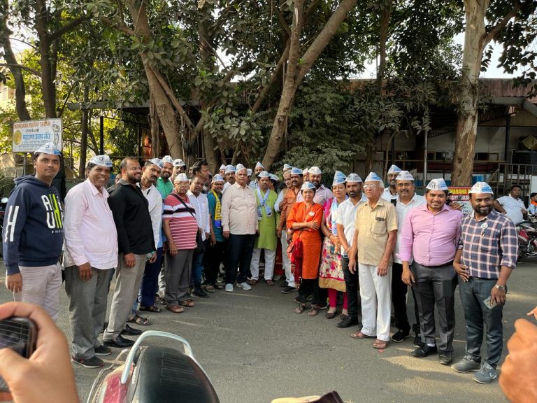 आम आदमी पार्टीचे किरण कद्रे कसब्याच्या रणांगणात