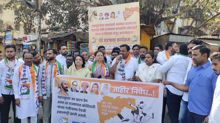 कोश्यारींचा राजीनामा म्हणजे भाजपला उशिरा सुचलेले शहाणपण